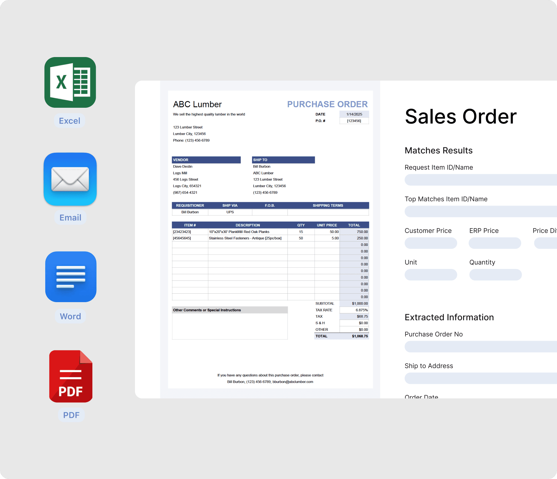 Real-Time Sales Order Processing
