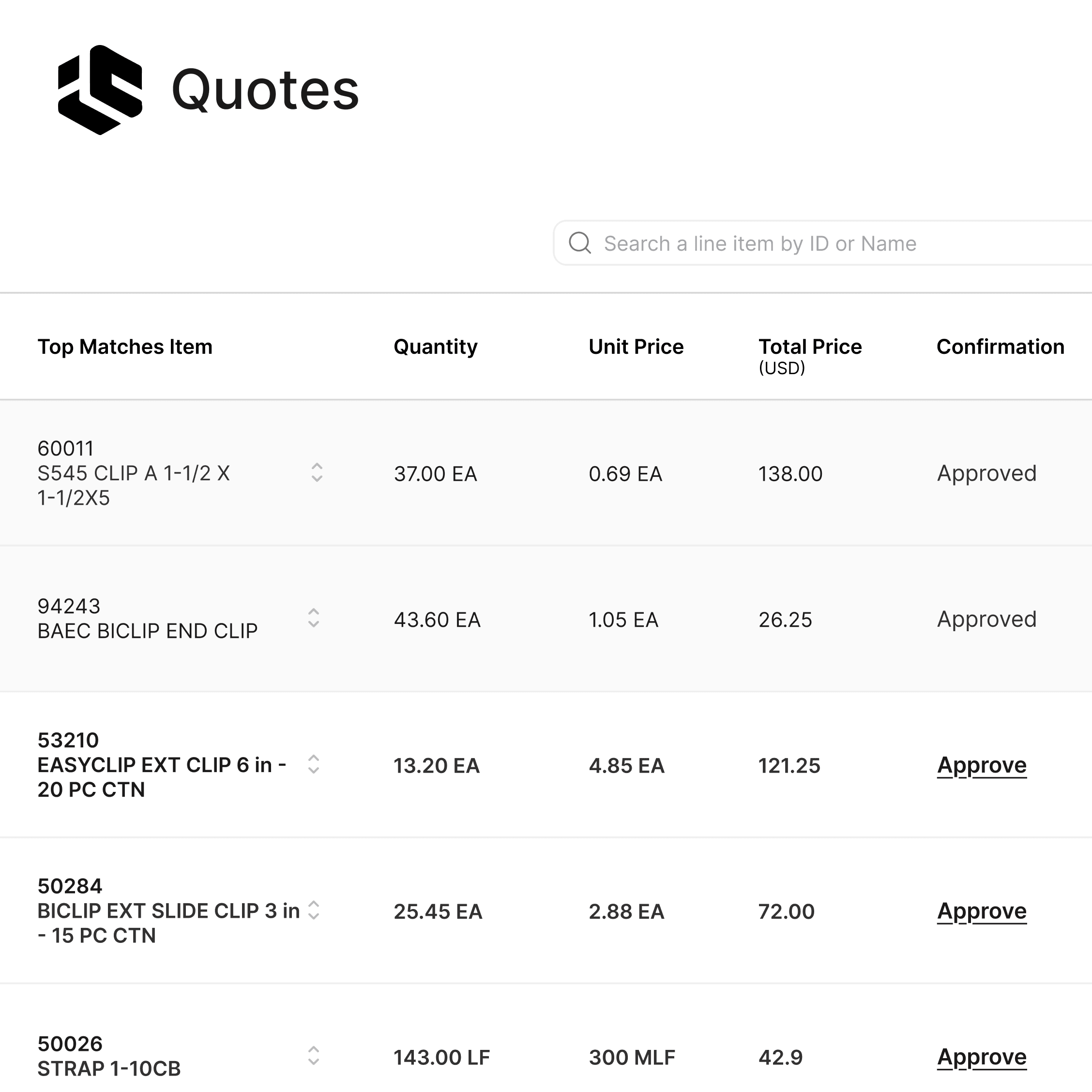 Win more business with instant, error-free quotes.